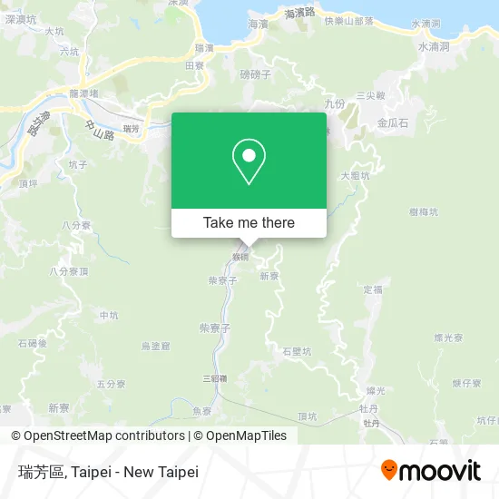 瑞芳區 map