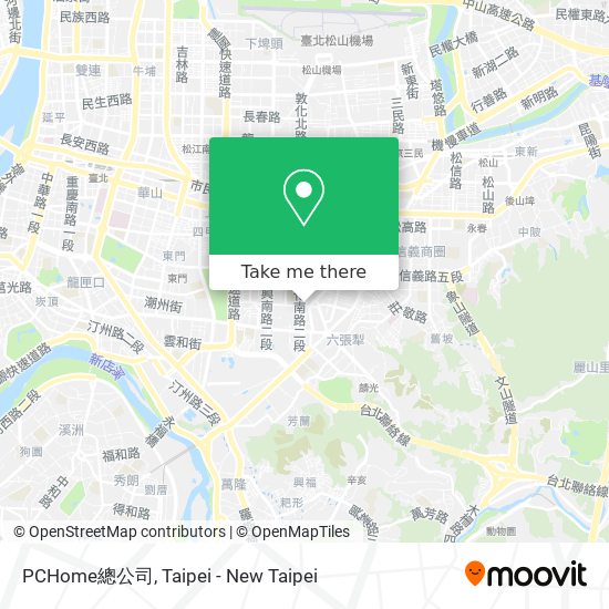 PCHome總公司 map