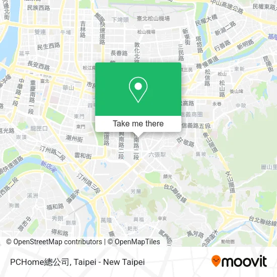 PCHome總公司 map