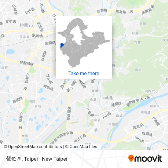 鶯歌區 map