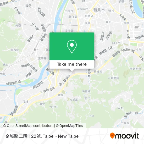 金城路二段 122號 map