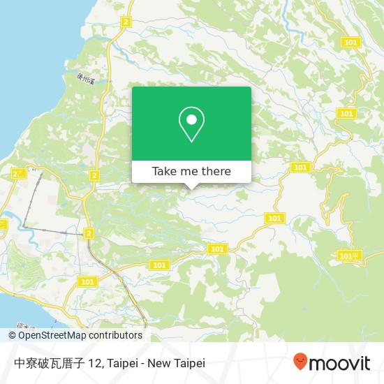 中寮破瓦厝子 12 map