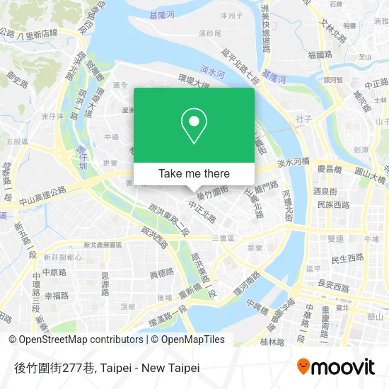 後竹圍街277巷地圖