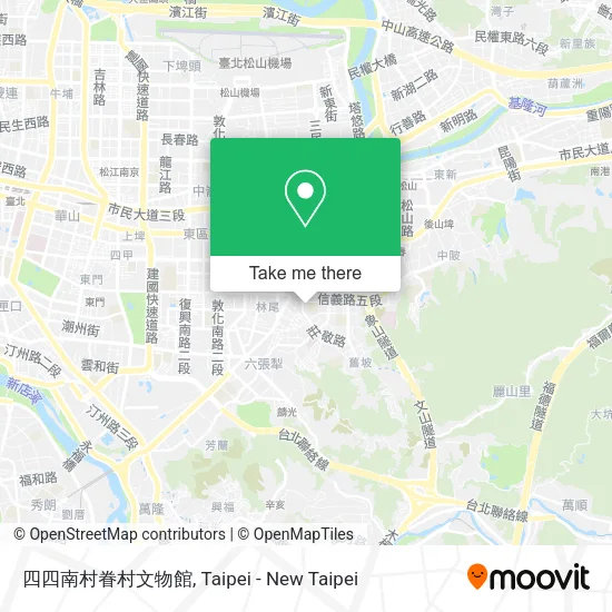四四南村眷村文物館地圖