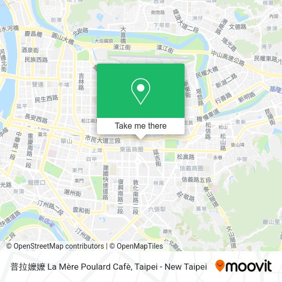 普拉嬤嬤 La Mère Poulard Cafè地圖