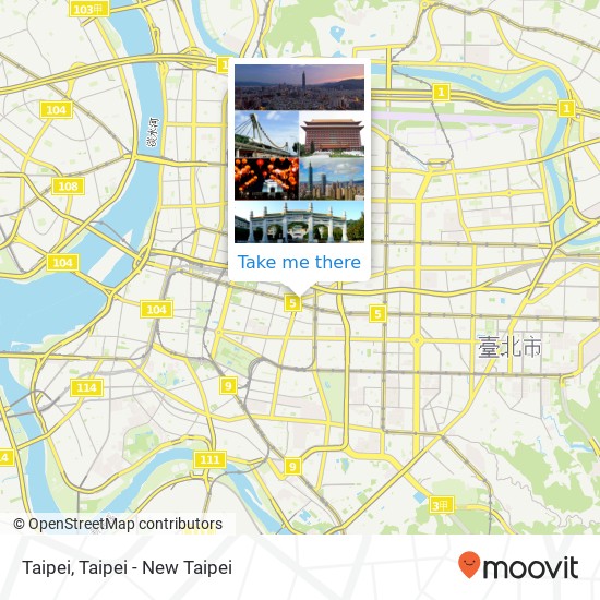 Taipei map