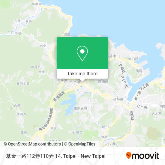 基金一路112巷110弄 14地圖