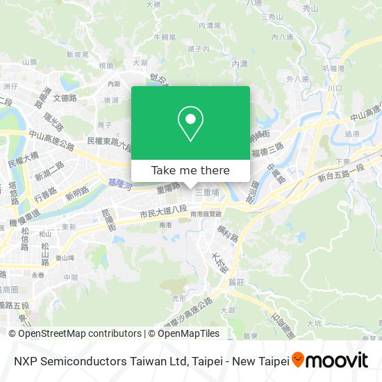 NXP Semiconductors Taiwan Ltd地圖