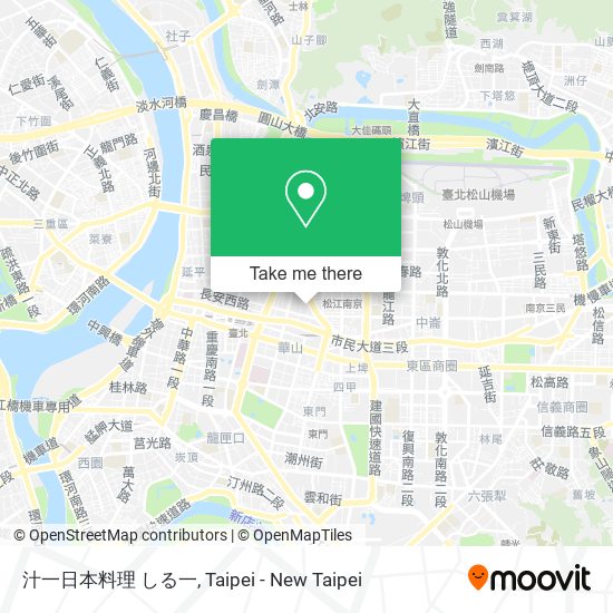汁一日本料理 しる一 map