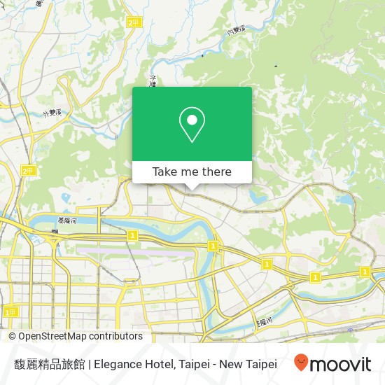 馥麗精品旅館 | Elegance Hotel map