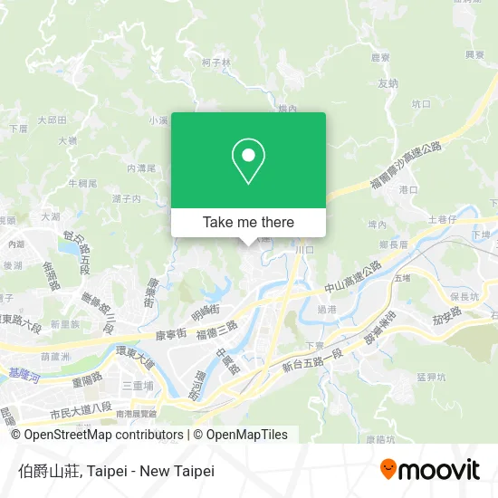 伯爵山莊 map