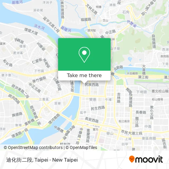 迪化街二段 map