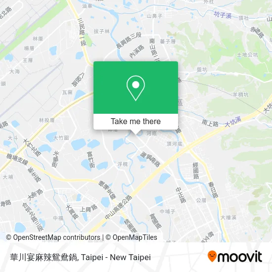 華川宴麻辣鴛鴦鍋地圖