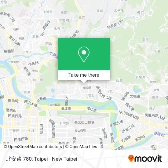 北安路 780 map