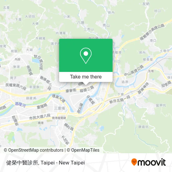 健榮中醫診所 map