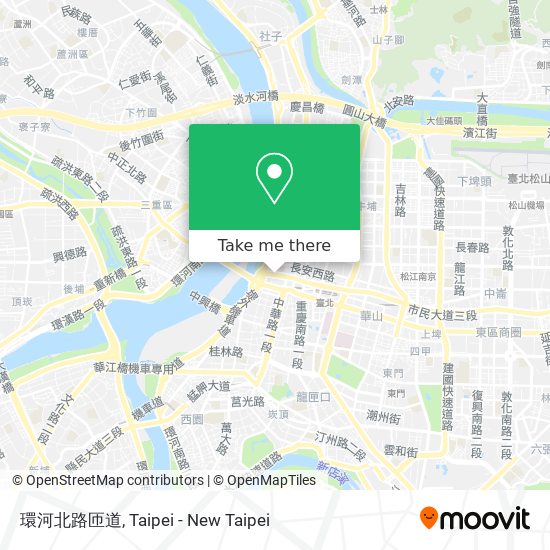 環河北路匝道 map