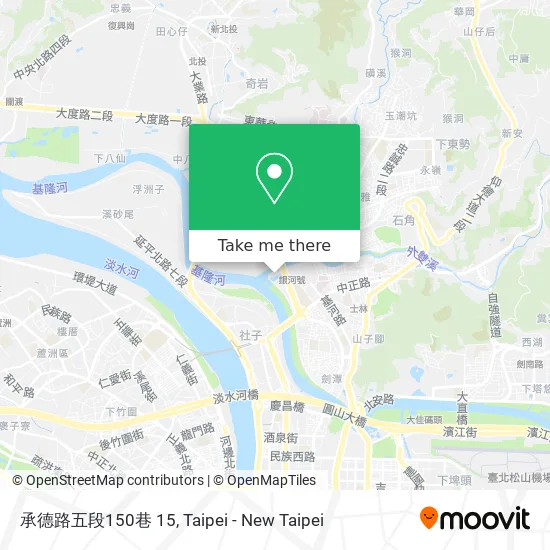 承德路五段150巷 15 map