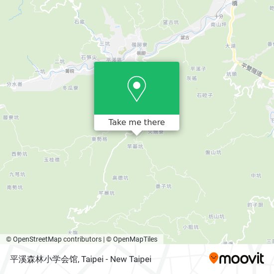 平溪森林小学会馆 map