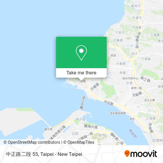 中正路二段 55 map