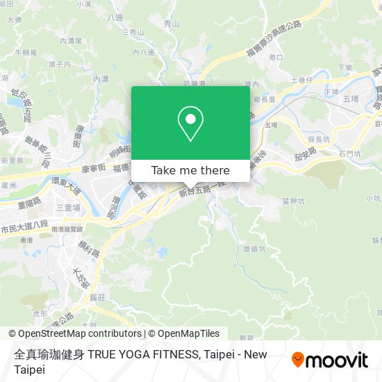 全真瑜珈健身 TRUE YOGA FITNESS map
