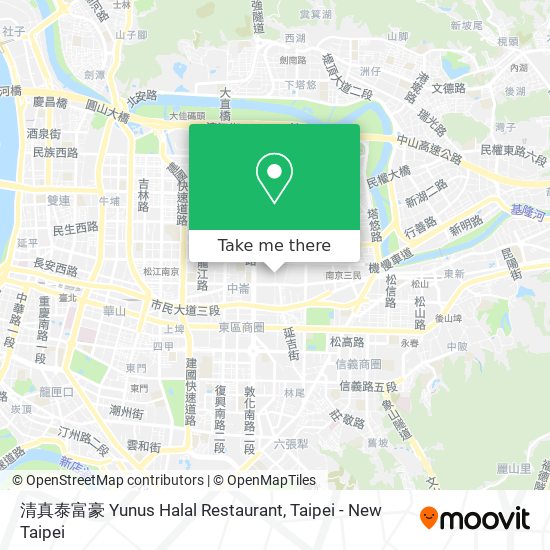 清真泰富豪 Yunus Halal Restaurant map