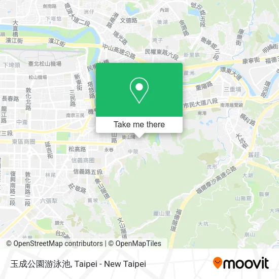 玉成公園游泳池地圖