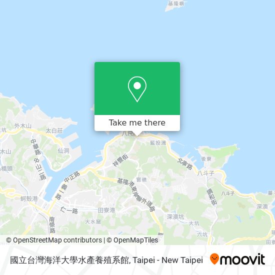國立台灣海洋大學水產養殖系館 map