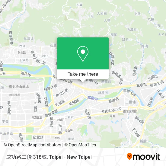 成功路二段 318號地圖