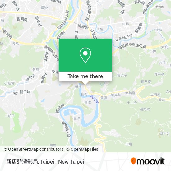 新店碧潭郵局 map