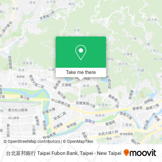 台北富邦銀行 Taipei Fubon Bank map