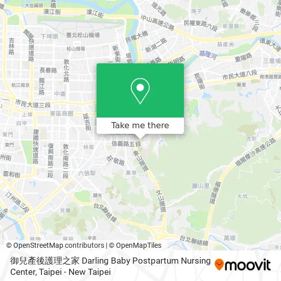 御兒產後護理之家 Darling Baby Postpartum Nursing Center map