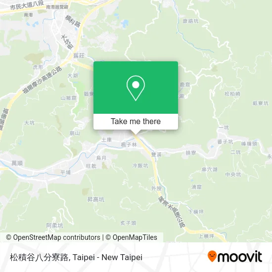 松積谷八分寮路地圖