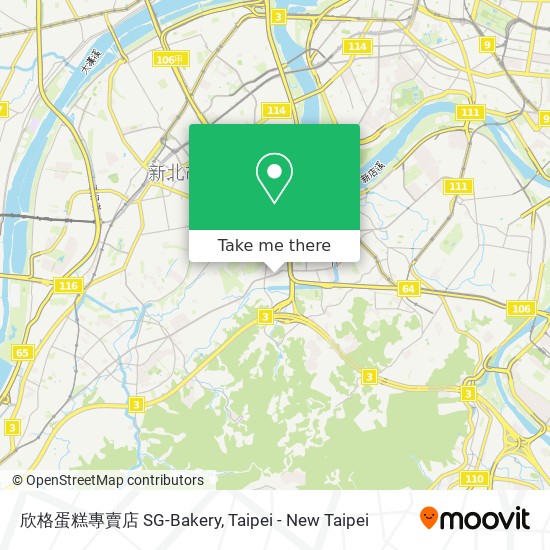 欣格蛋糕專賣店 SG-Bakery map