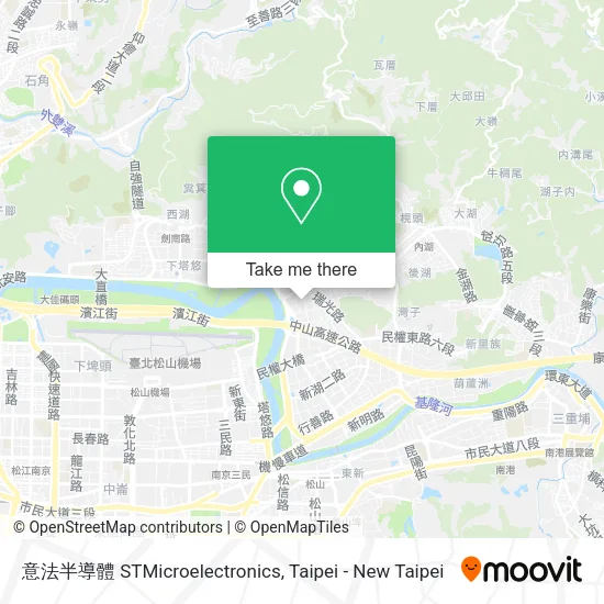 意法半導體 STMicroelectronics地圖