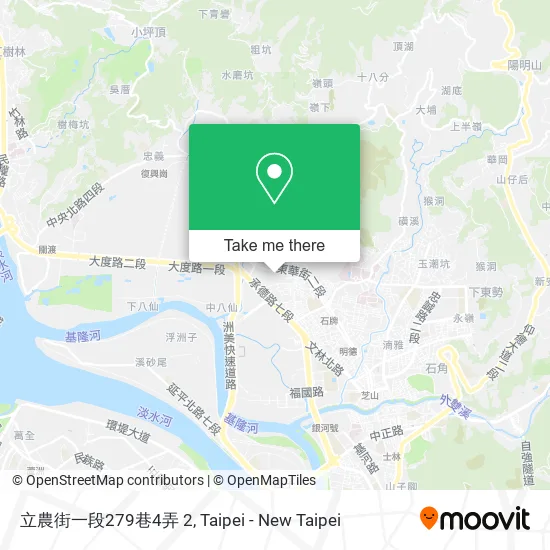 立農街一段279巷4弄 2地圖