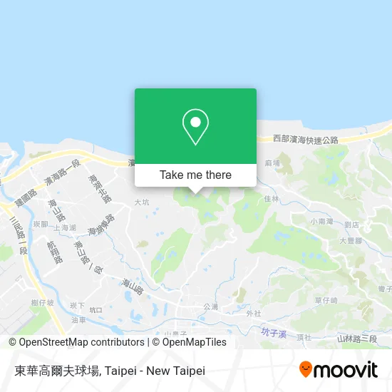 東華高爾夫球場地圖