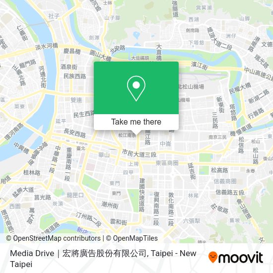 Media Drive｜宏將廣告股份有限公司 map