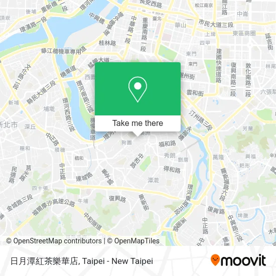 日月潭紅茶樂華店 map