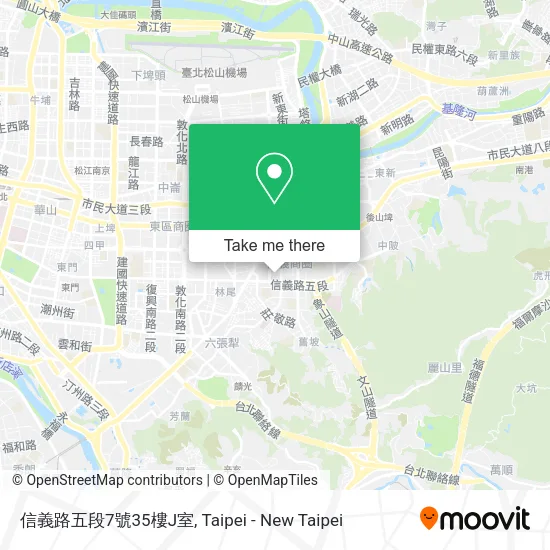 信義路五段7號35樓J室地圖