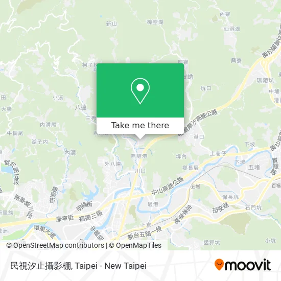 民視汐止攝影棚 map