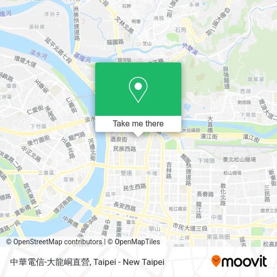 中華電信-大龍峒直營地圖