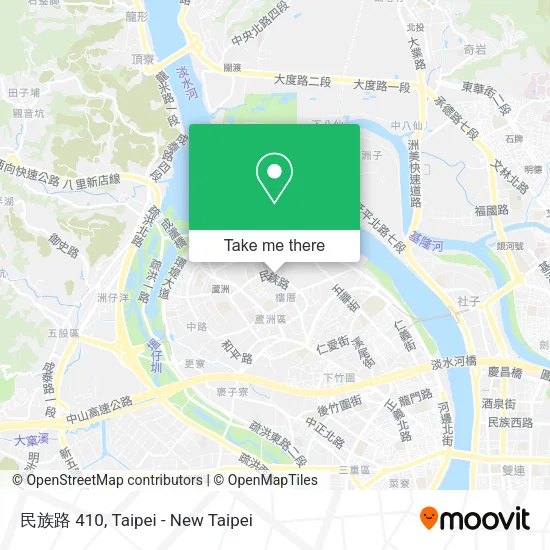 民族路 410 map
