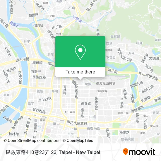 民族東路410巷23弄 23地圖