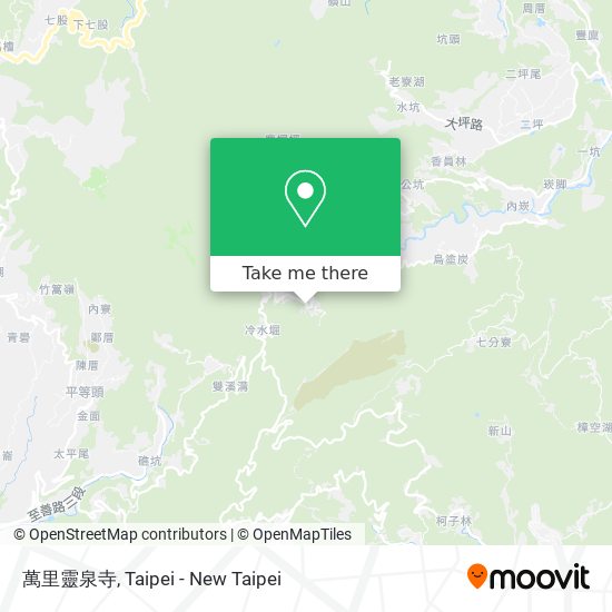 萬里靈泉寺 map