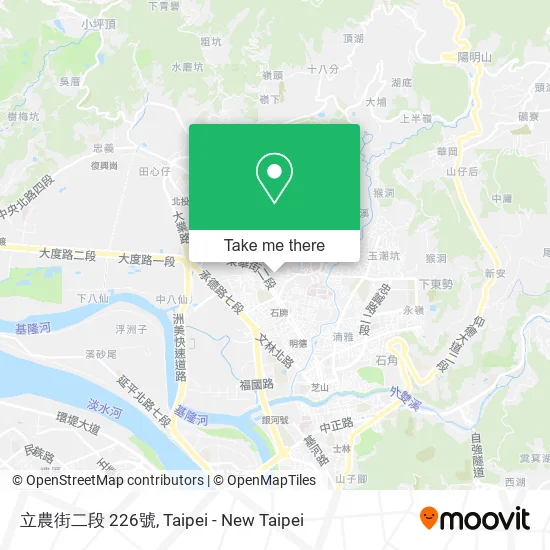 立農街二段 226號 map
