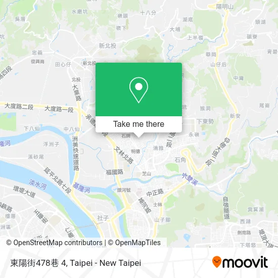 東陽街478巷 4地圖