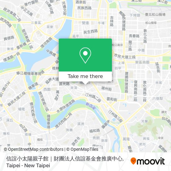 信誼小太陽親子館｜財團法人信誼基金會推廣中心 map