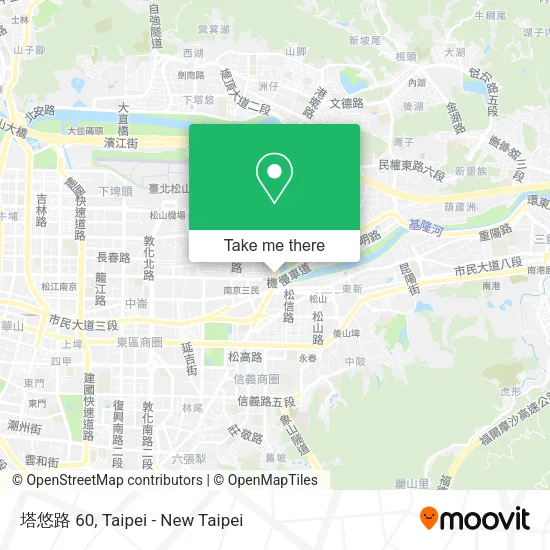 塔悠路 60地圖