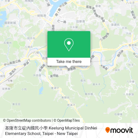基隆市立碇內國民小學 Keelung Municipal DinNei Elementary School地圖