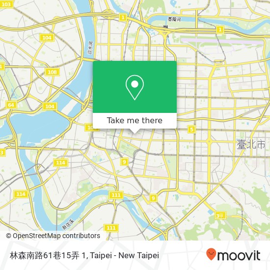 林森南路61巷15弄 1 map